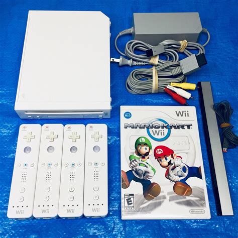 Used wii console ebay - Buy Video Game Consoles and get the best deals at the lowest prices on eBay! Great Savings & Free Delivery / Collection on many items. Buy Video Game Consoles and get the best deals at the lowest prices on eBay! ... (180) 180 product ratings - Nintendo Wii White Console X2 Controllers - 15 FREE GAMES * SAME DAY DISPATCH * £99.99. …